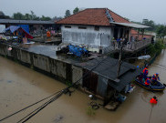 Menjelang Aksi 212 Sejumlah Tempat di Jakarta Kebanjiran