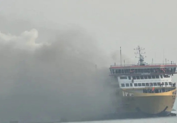 Kronologi Detik-Detik Kebakaran KMP Batumandi di Merak, Api Berkobar di Buritan Saat Sandar