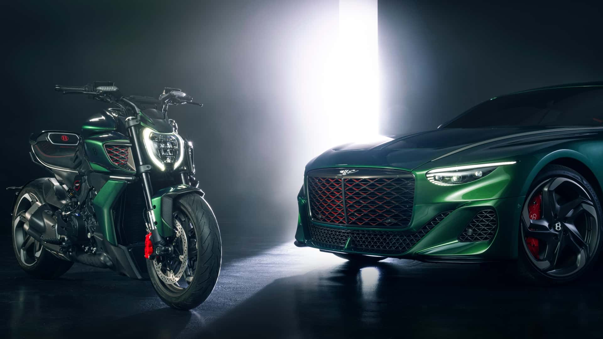Kolaborasi Ducati dan Bentley Ciptakan Diavel V4 Edisi Terbatas