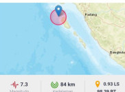 BPBD Cek Dampak Gempa dan Tsunami Kecil di Siberut Mentawai