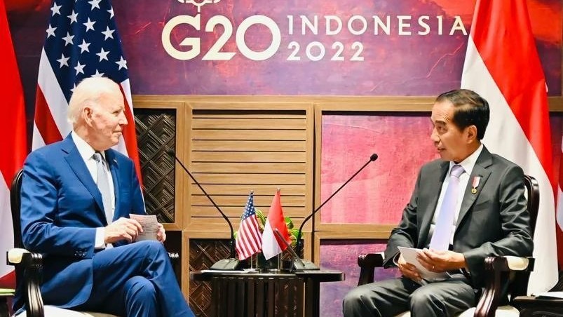 Bertemu Biden, Jokowi Harap KTT G20 jadi Momentum Pemulihan Ekonomi Global