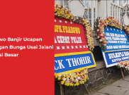 Prabowo Dibanjiri Ucapan Karangan Bunga Usai Jalani Operasi Besar