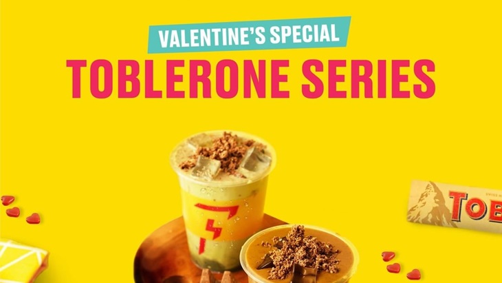 Rayakan Hari Kasih Sayang dengan Menu Flash Coffee x Toblerone
