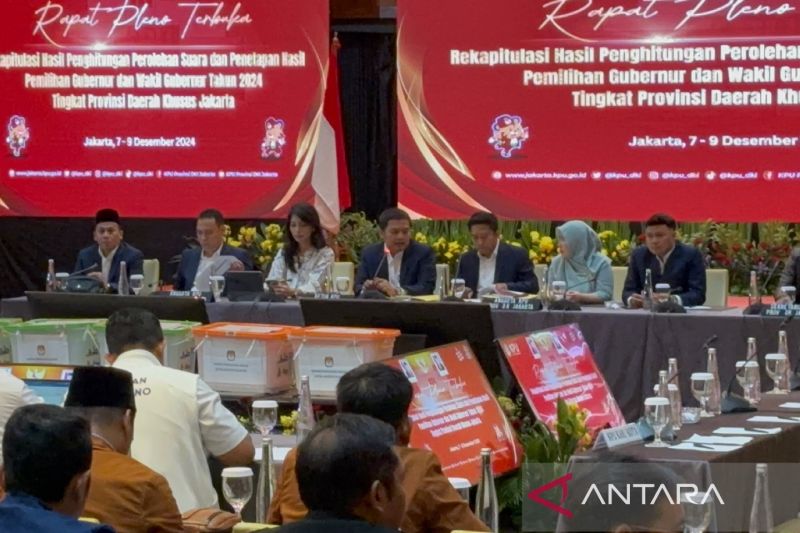 Kubu RIDO Pilih Walk Out Saat Penetapan Rekapitulasi Suara di KPU Jakarta
