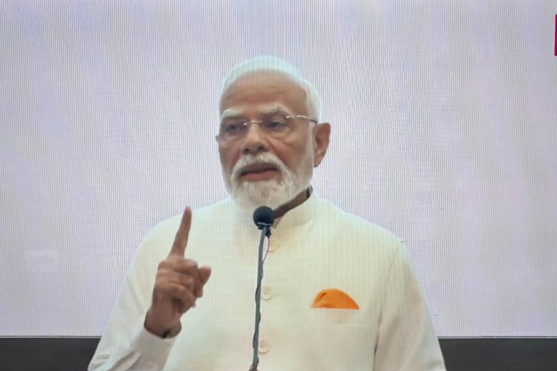 PM Modi Paparkan Visi Gangga-Mahakam di Senayan, Era Baru Hubungan Dengan Indonesia