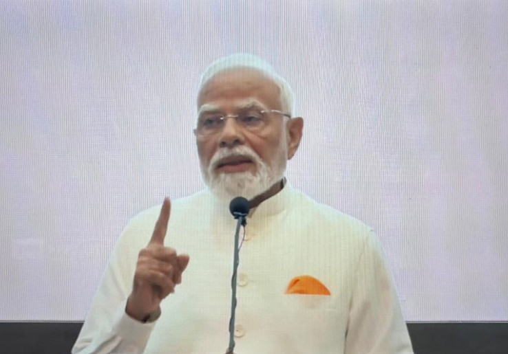 PM Modi Paparkan Visi Gangga-Mahakam di Senayan, Era Baru Hubungan Dengan Indonesia