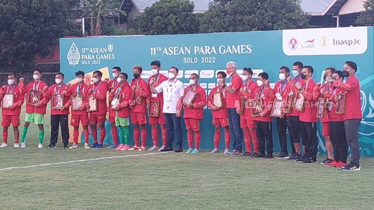 Timnas Sepak Bola CP Boyong Perak Setelah Lewati Drama Adu Penalti Lawan Thailand