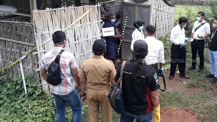 Prarekonstruksi Mayat Perempuan Dibakar, Pelaku Pukul Korban Tujuh Kali dengan Linggis