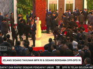 Jokowi, JK dan Budiono Hadiri Sidang Tahunan MPR