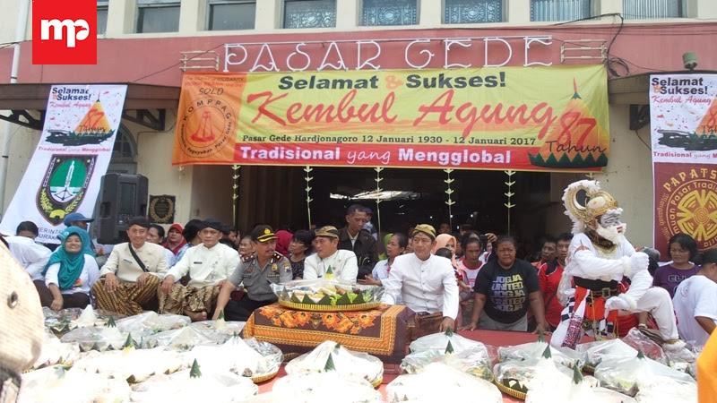 Ini Dia Cara Pedagang di Solo Peringati Hari Jadi Pasar Gede ke-87