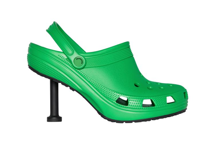 heeled clog Balenciaga x Crocs. (Foto Hypebae) 