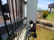 Mengintip Perbaikan Pagar Gedung DPR yang Roboh usai Aksi Demo Tolak RUU TNI