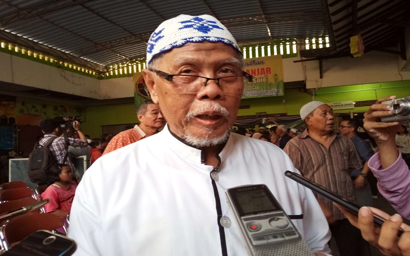 Ketua Takmir Masjid Darussalam Rosidi Muhdor