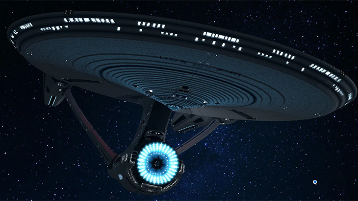 Pemain Minecraft Habiskan 700 Jam untuk Membangun Kapal Star Trek
