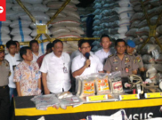 Polda Metro Bongkar Gudang Pengoplos Beras dan Gula