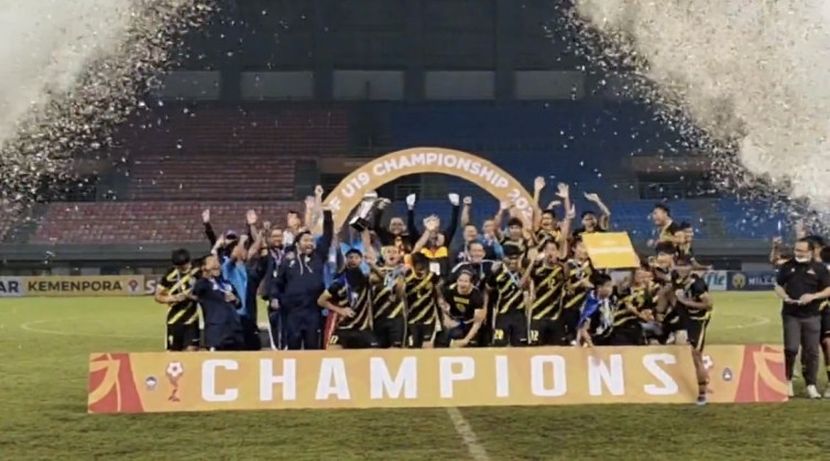 Malaysia Kampiun Piala AFF U-19 2022