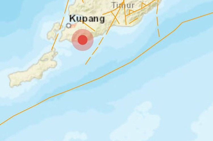 Gempa Magnitude 6,6 Akibatkan Kerusakan Ringan di Kupang 