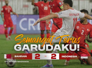 Timnas Indonesia VS Bahrain Bermain Imbang dengan Skor 2-2