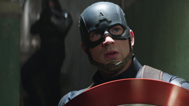 Captain America versi Chris Evans (Sumber: CBS News)