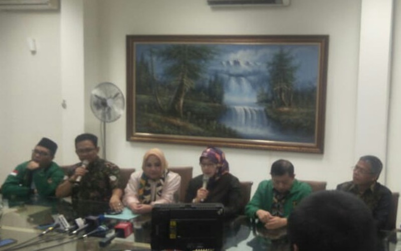 Konferensi Pers DPP PPP terkait pencopotan Romahurmuziy dari jabatan Ketua Umum