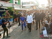 Presiden Jokowi Tinjau Pasar Bali Mester Jatinegara