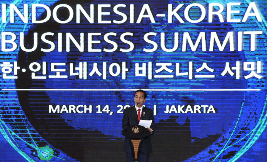 Jokowi Ajak Investor Korea Berinvestasi di Bidang Ekonomi Kreatif dan Pariwisata