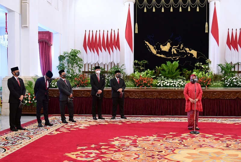 Mensos Tri Rismaharini. (Foto: Sekretariat Presiden)