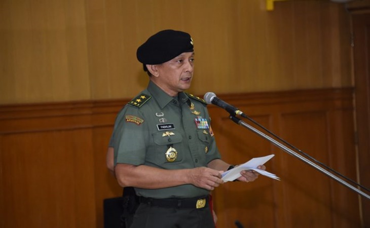 Pangdam Bukit Barisan Mayjen TNI M Sabrar Fadhilah Rotasi Sejumlah Posisi di Kodam I