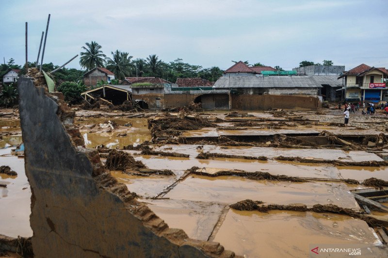 Duh, 1.649 Rumah di Lebak Hanyut Terseret Banjir Bandang
