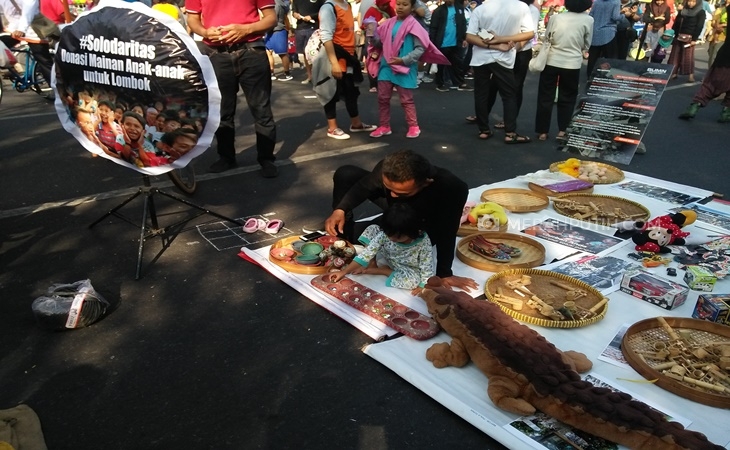 Wong Solo Kirim Dakon Hingga Wayang Kulit untuk Korban Gempa di Lombok 