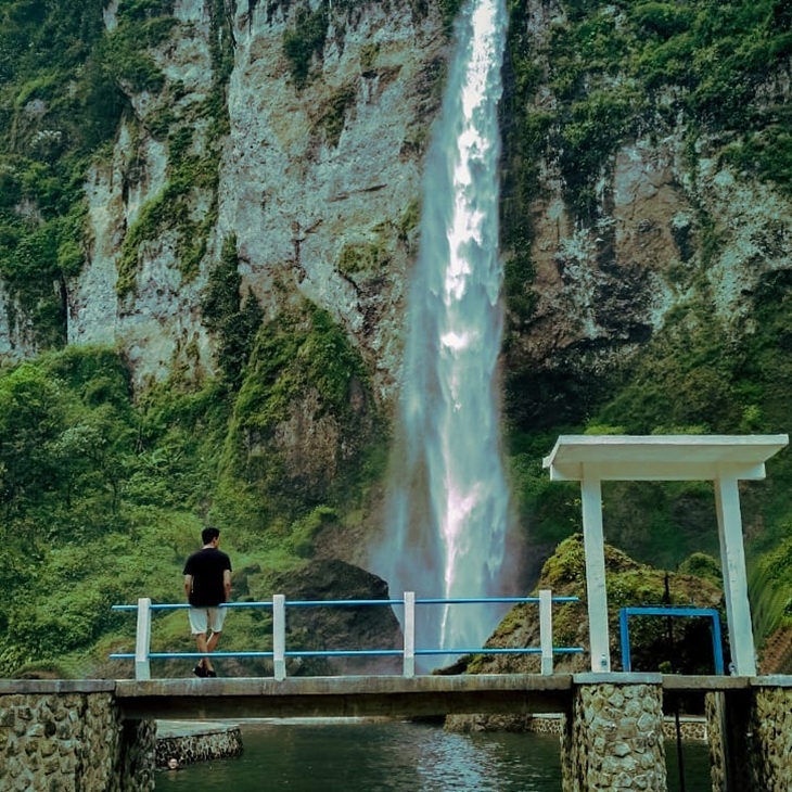 Curug Ngebul.(Foto: instagram.com/berri_alhari)