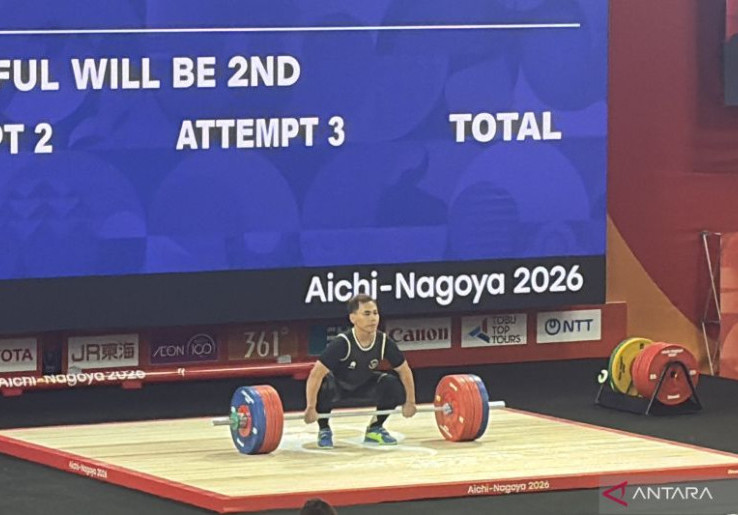 Barbel Licin Buat Eko Yuli Irawan Gagal Dapat Medali di Asian Games 2026, Harus Puas di Posisi Empat