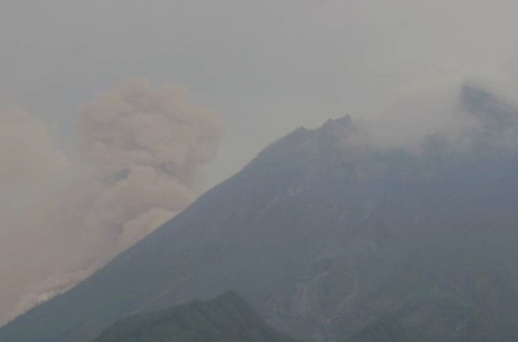 Erupsi Gunung Merapi, Boyolali Diguyur Hujan Abu Vulkanik