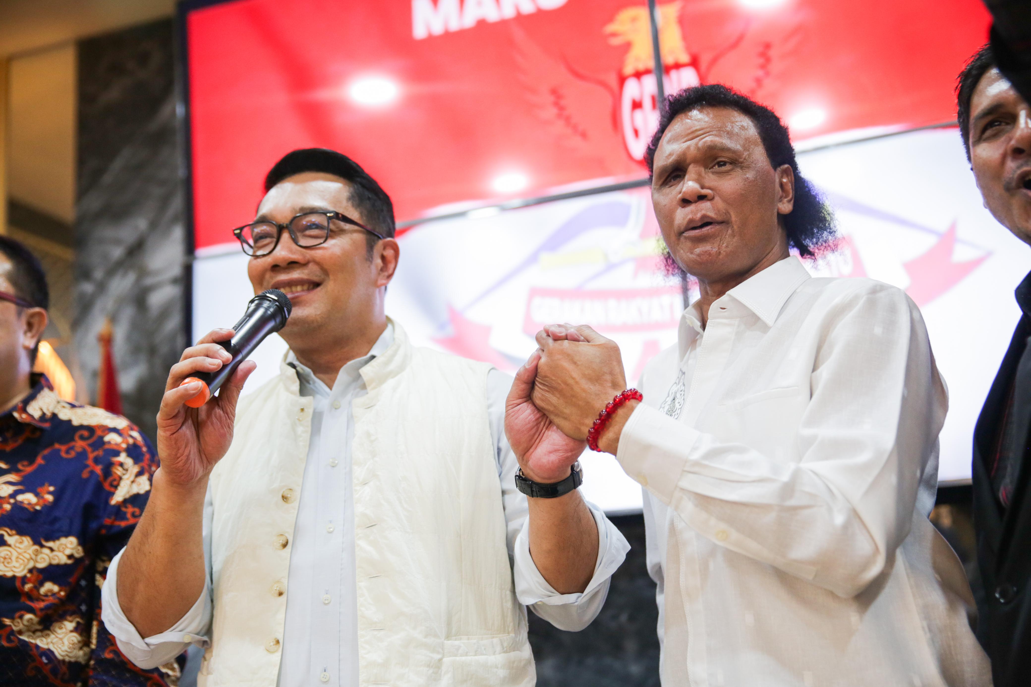Dipimpin Hercules, GRIB Dukung RIDO di Pilkada Jakarta 2024