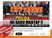 [HOAKS atau FAKTA]: 8 Anggota DPR Diringkus Akibat Korupsi Rp 300 Triliun