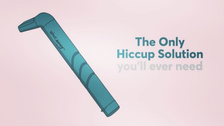 HiccAway, Sedotan Plastik Ajaib Penghilang Cegukan