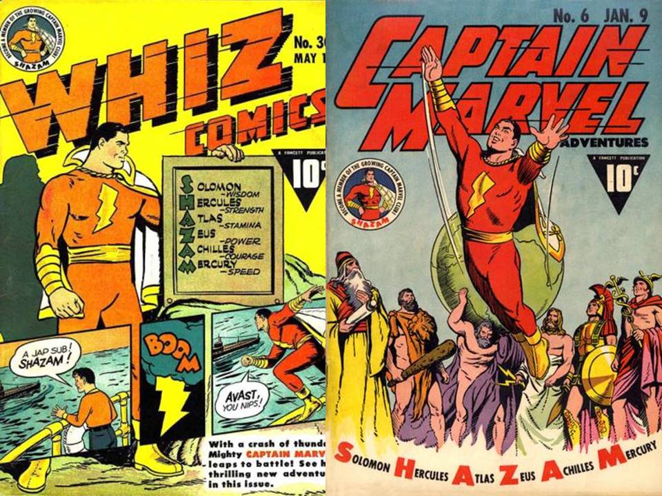 Dulu bernama Captain Marvel (Sumber: Dave's Comic Heroes Blog)