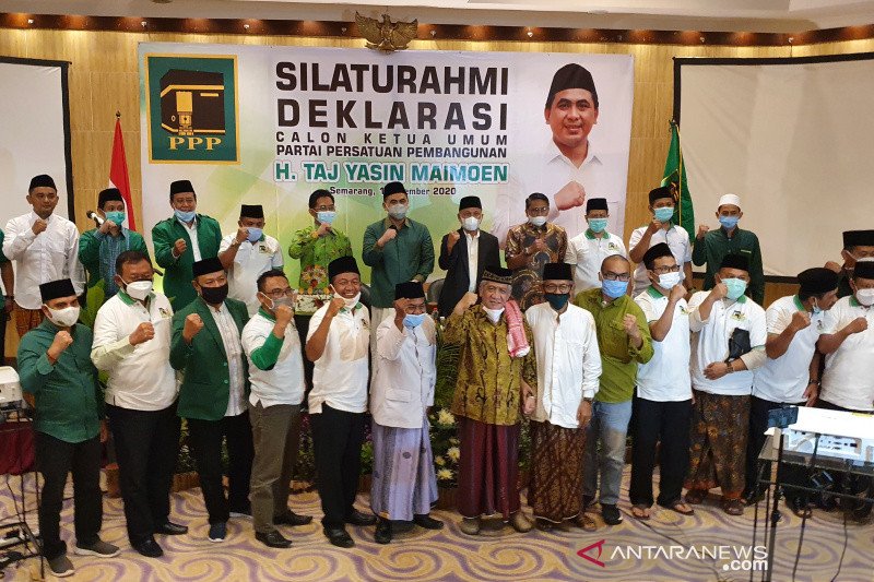 Deklarasi Gus Yasin. (Foto: Antara).