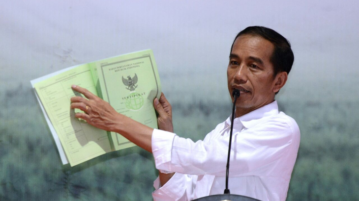 Ini Target Jokowi untuk Sertifikasi Tanah di 2018