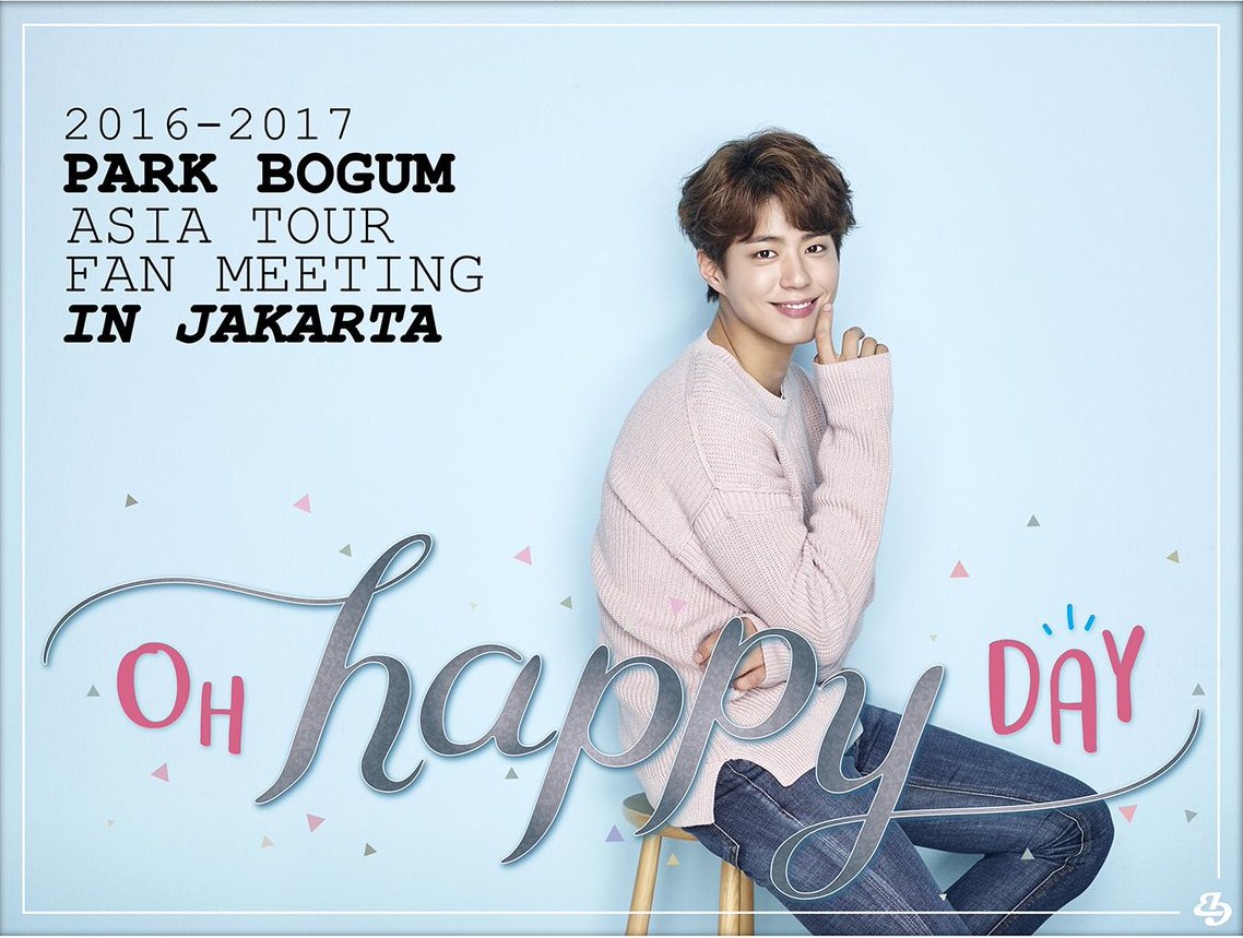 Park Bo Gum Akan Nyanyikan Lagu Indonesia Bareng Fansnya di Jakarta