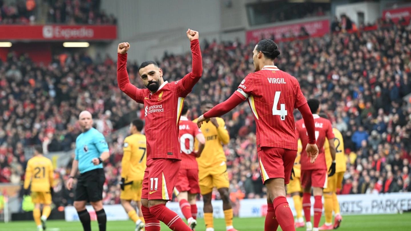 Menang atas Wolves, Liverpool Makin Nyaman di Puncak Klasemen Premier League