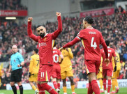 Menang atas Wolves, Liverpool Makin Nyaman di Puncak Klasemen Premier League