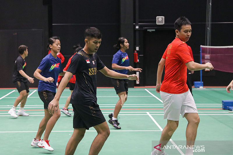 Tim Badminton Indonesia. (Foto: Antara)