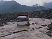 Permukiman Warga Tidak Terdampak Banjir Lahar Hujan Gunung Semeru
