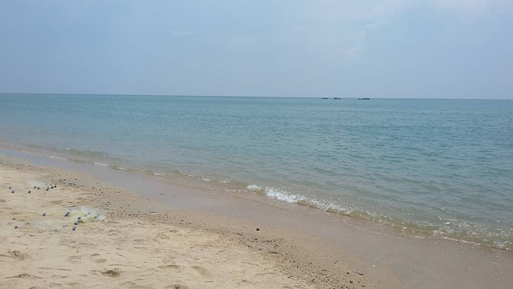 Pantai Tanjungkalian. (Foto: instagram.com/sarioctav)