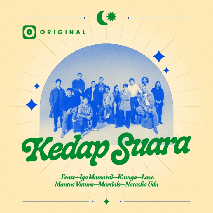 Artwork single 'Kedap Suara'. (Foto: Ist)