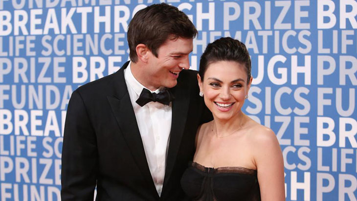 Jarang Terlihat Berdua, Ashton Kutcher dan Mila Kunis Mendadak Terlihat Mesra di Medsos