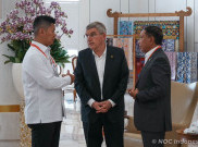 Ketua NOC Indonesia Bersama Menpora Sambut Kedatangan Presiden IOC di Bali