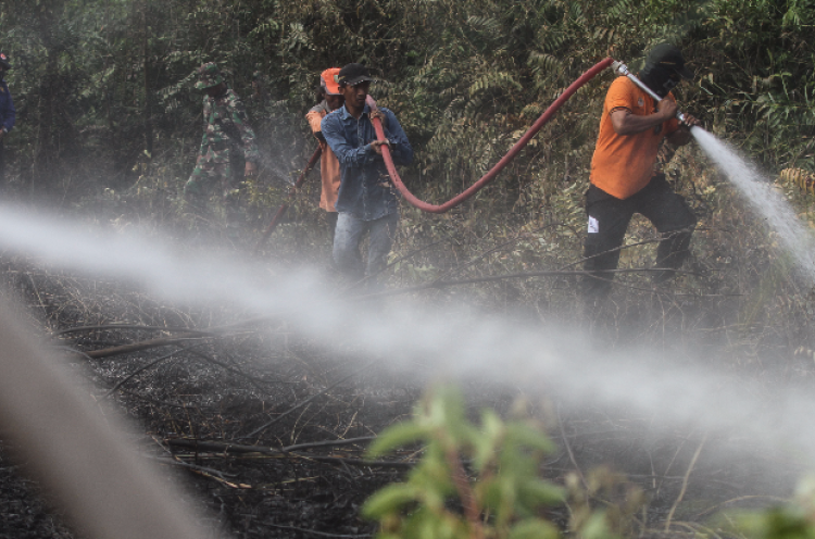 Greenpeace Temukan Banyak Titik Api  di Dekat Perusahaan Kehutanan