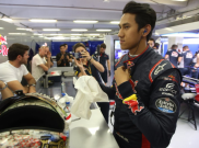 Debut Manis Sean Gelael di Sesi Latihan GP Singapura